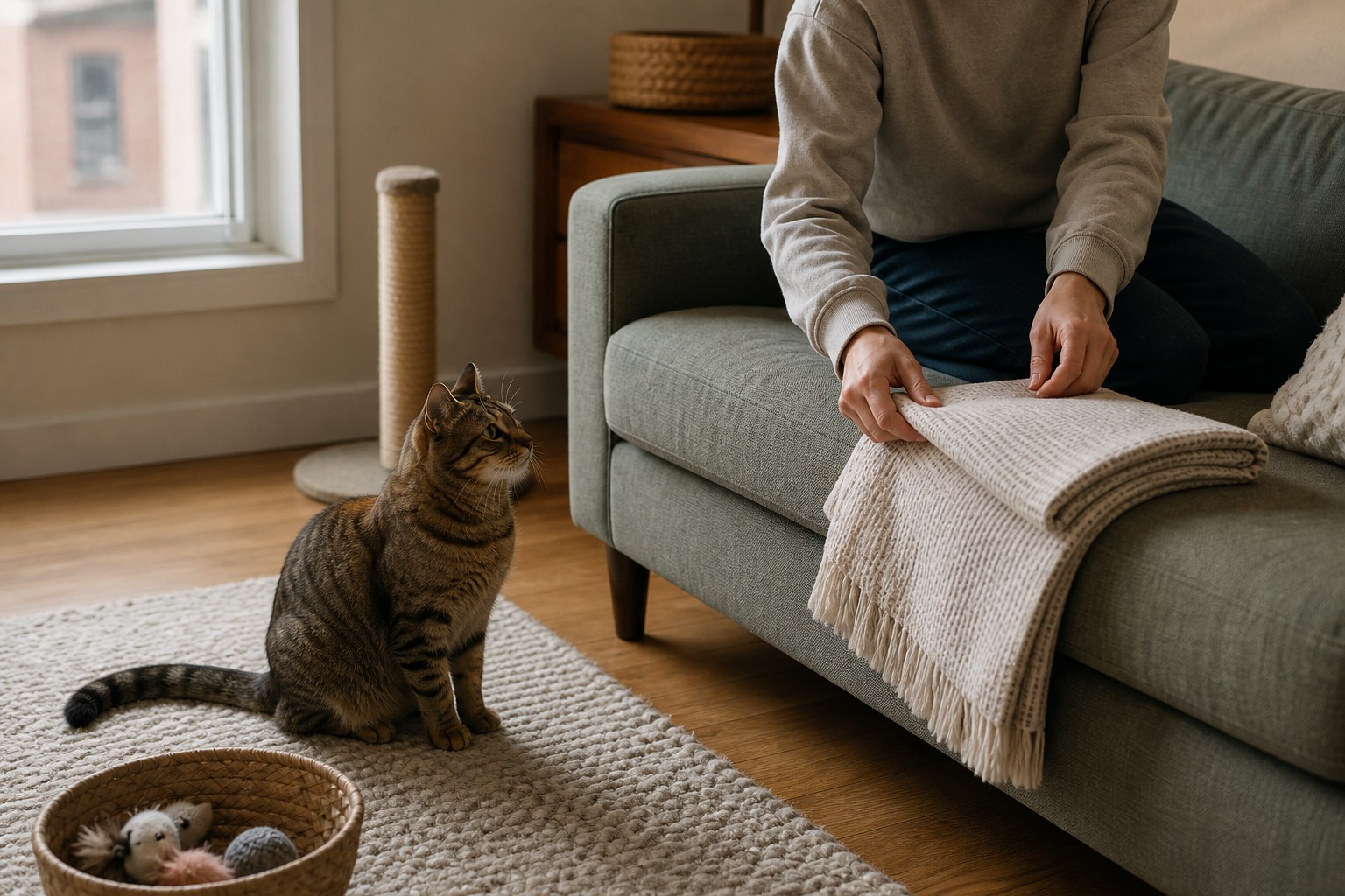 A Seasonal Reset for a Cleaner, Calmer Cat Home